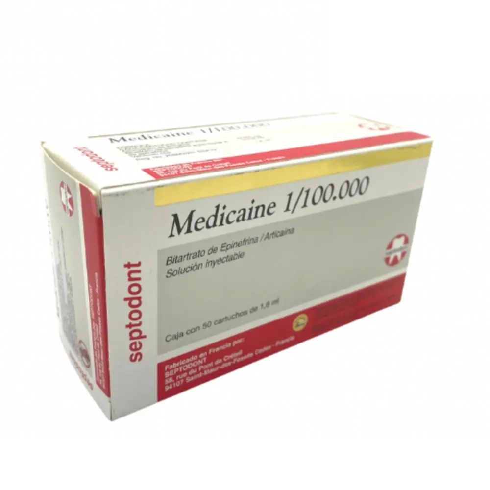 MEDICAINE 1.100 SEPTODONT C/50
