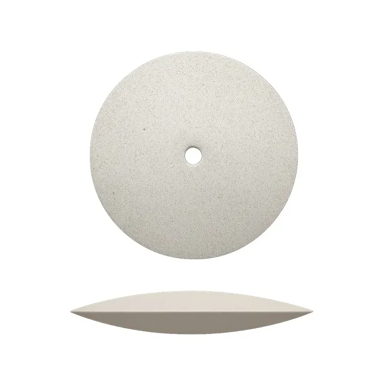 DISCO DE HULE FILO DELGADO BLANCO