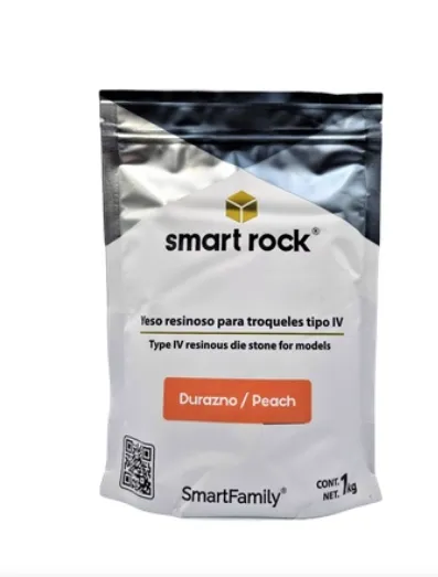 YESO RESINOSO TIPO IV DURAZNO PEACH  1KG SMART ROCK ALEF