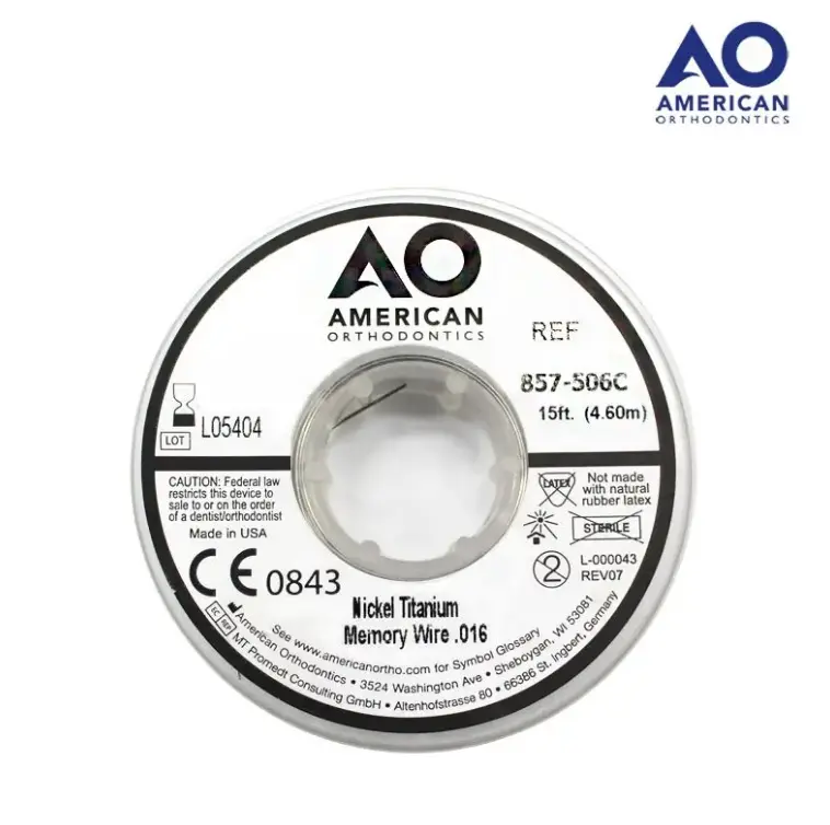 ROLLO ALAMBRE NITINOL AO (.014)