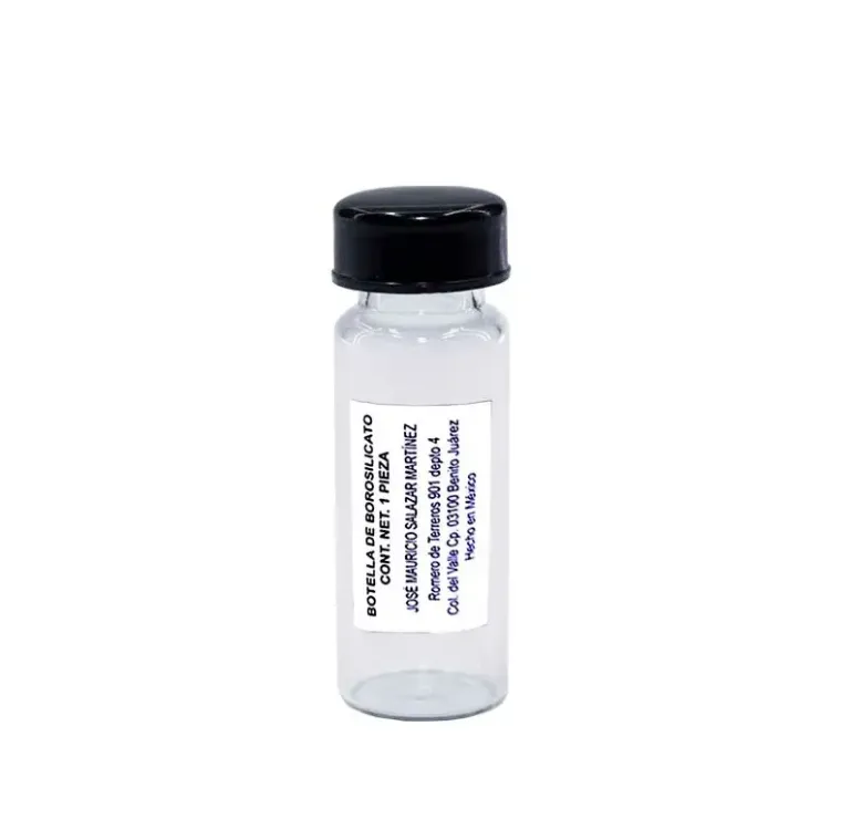 FRASCO INDUSTRIAL DE VIDRIO PARA ESTERILIZAR (ESTER CLAVE)