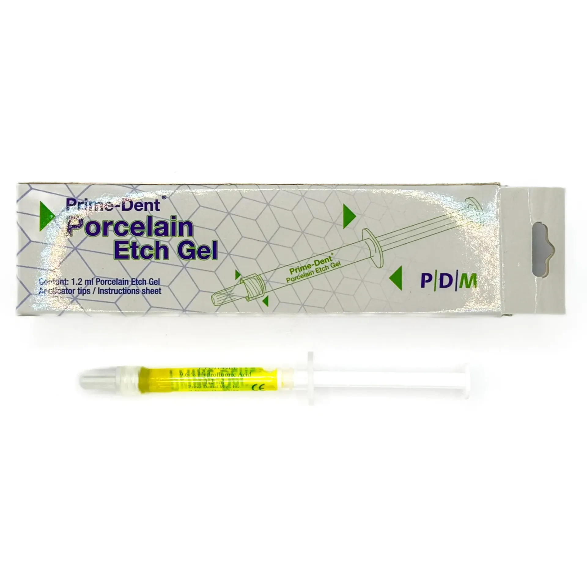 ACIDO GRABADOR PARA PORCELANA 1.2 GR PRIME DENT
