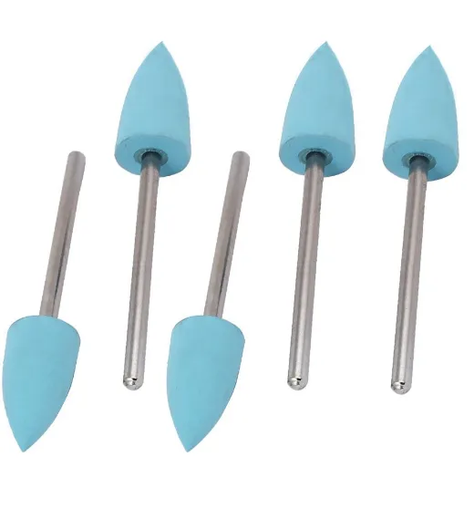 PUNTA DE SILICON PARA PORCELANA AZUL (TRONCOCONICA)