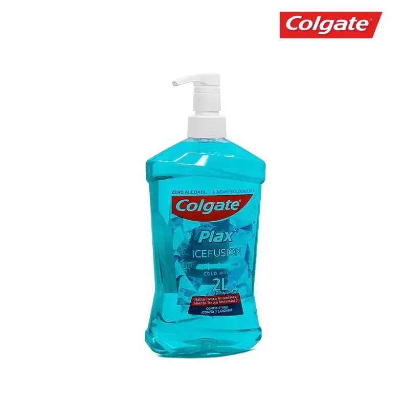 ENJUAGUE BUCAL COLGATE PLAX ICE FUSSION 2LT