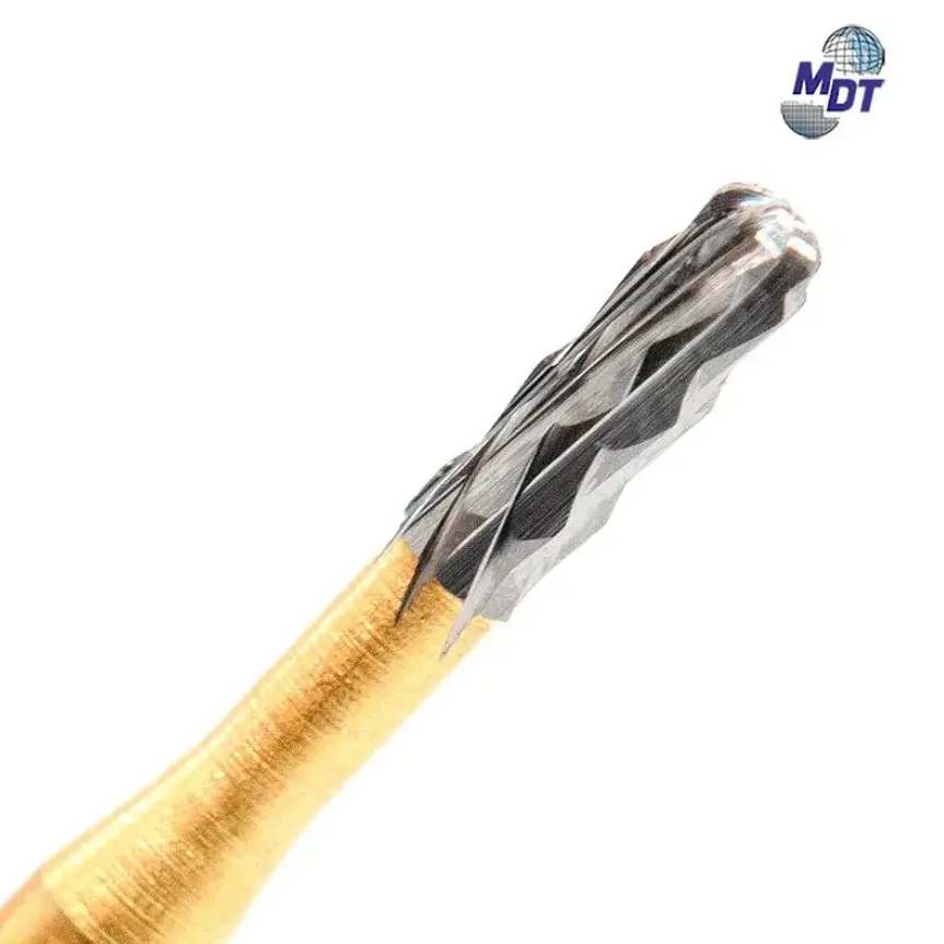 FRESA DORADA CORTE METAL Y PORCELANA FGKC2/1 DE ALTA VELOCIDAD MDT