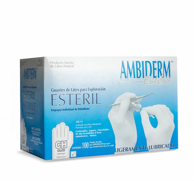 GUANTES ESTERIL AMBIDERM