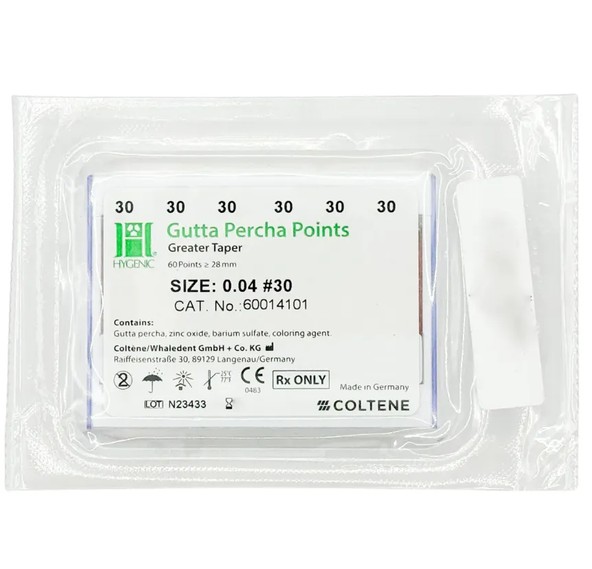 GUTAPERCHA 30 HYGENIC C/100 COLTENE