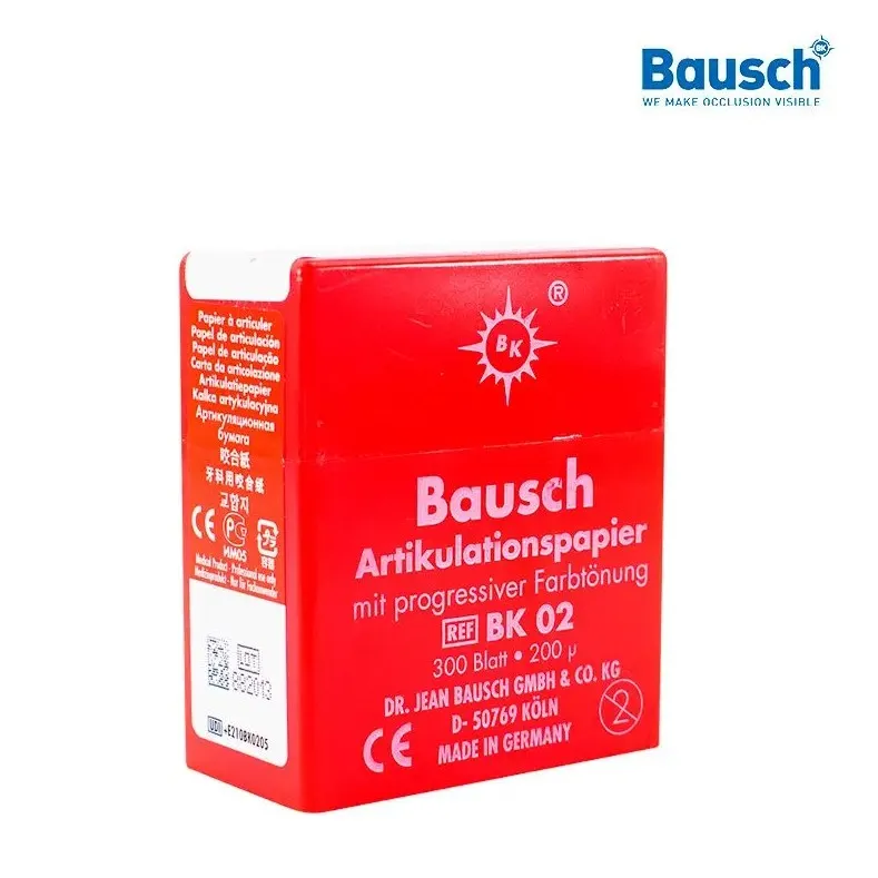 PAPEL ARTICULAR ROJO BK 02 BAUSCH