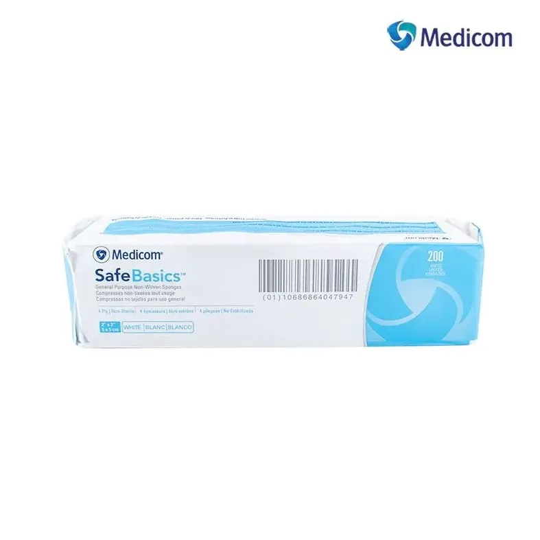 GASA MEDICOM ALGODON  5X5 C/200