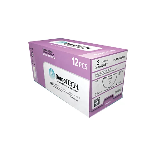 [PGA284019F4P] SUTURA VICRYL 4-0 DEMETECH AGUJA REV CORT 19 MM 3/8 75 CM PZA DEGASA