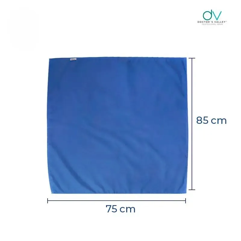 CAMPO DE TELA SIN HENDIR 100 % ALGODON ESTERILIZABLE 85 X 75 CM ( DOCTOR VALLEY )