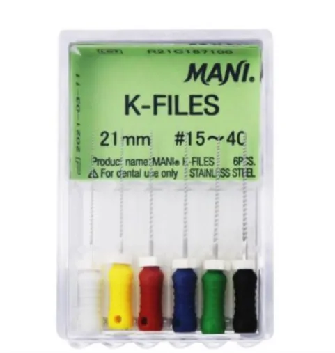 [COA-MANI001] LIMAS K-FILE 21MM MANI (15-40)