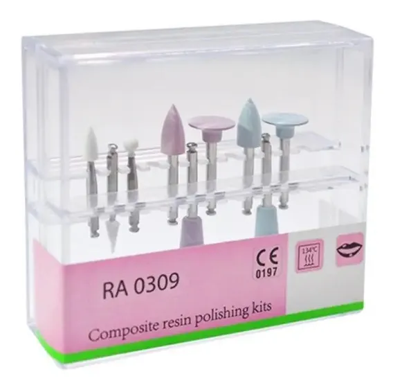 KIT PULIDO PARA RESINA C/9 MEDENTAL
