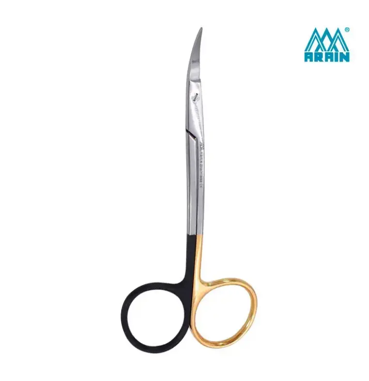 [SKU: ARAIN-90-013-11] KIT DE TIJERAS CON MANGO DORADO ARAIN