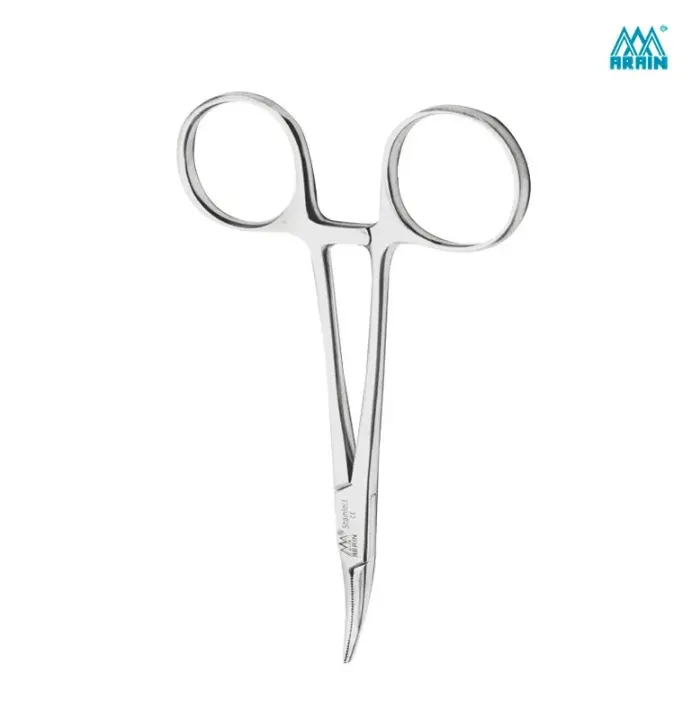 [SKU: ARAIN100] PINZA MOSCO CURVA 12.5 CM ARAIN