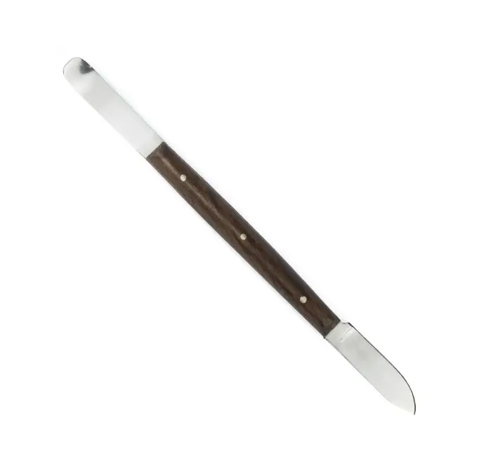 [6B 227] CUCHILLO Y ESPÁTULA FAHNESTOCK LARGA 6B