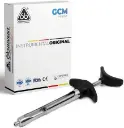 JERINGA ARTICULADA CON PLASTICO NEGRA 6B