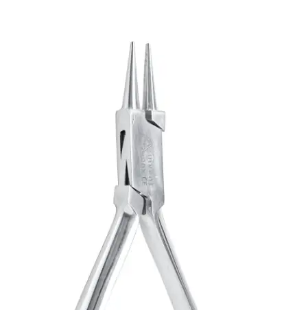 PINZA ANGLE N.3 PUNTAS REDONDA 14 CM 6B 