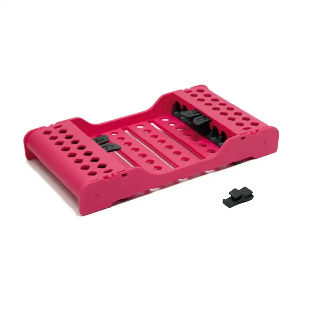 CASSETTE DE PLÁSTICO 8 INSTRUMENTOS 6B (Rojo)