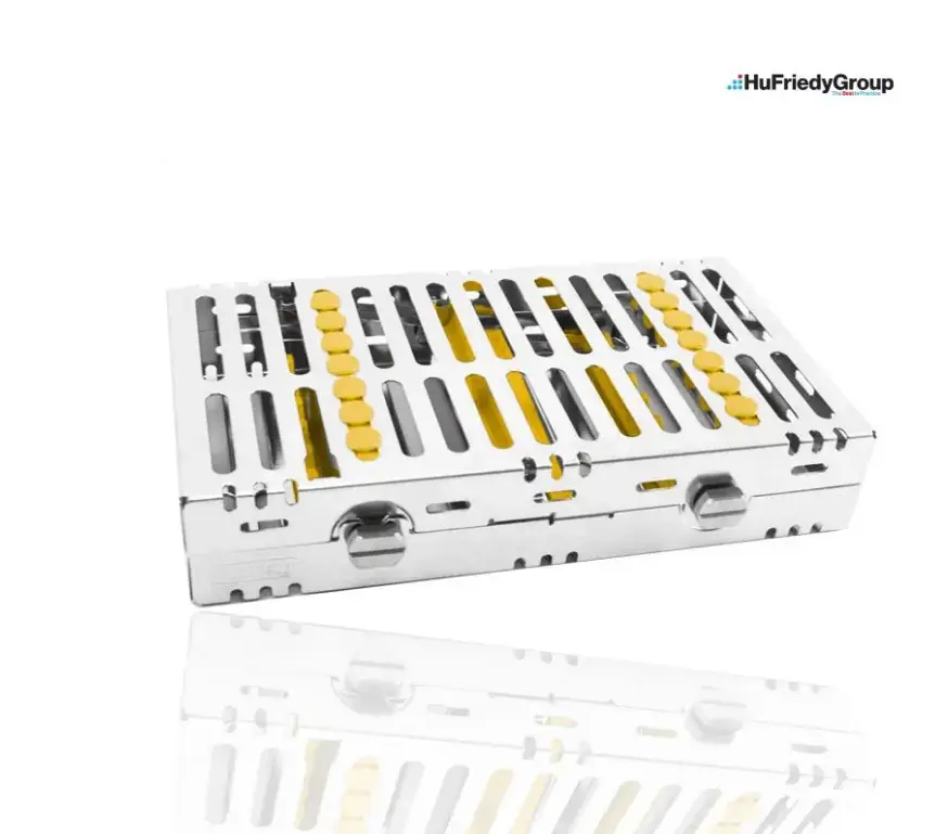 CASSETTE DOBLE 14 INSTRUMENTOS HU-FRIEDY (Morado)