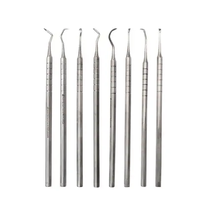 [6B 152] JUEGO DE PROFILAXIS 8 INSTRUMENTOS 6B 