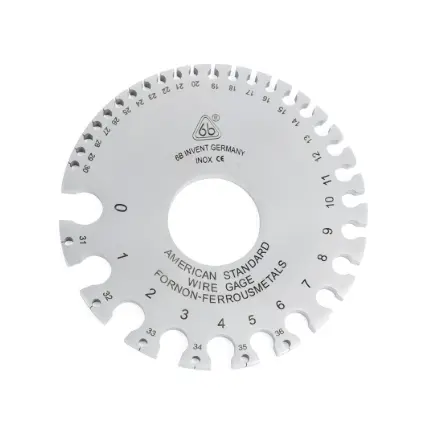 [6B 240] MEDIDOR DE CALIBRE DE ALAMBRE 