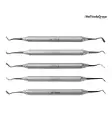 KIT ESPATULAS ANTERIORES PARA RESINA (5PZ) HU FRIEDY