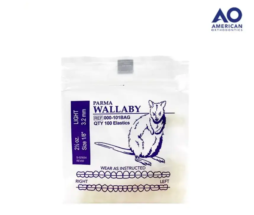 LIGAS INTRAORALES 2.5oz. 1/8 WALLABY AO