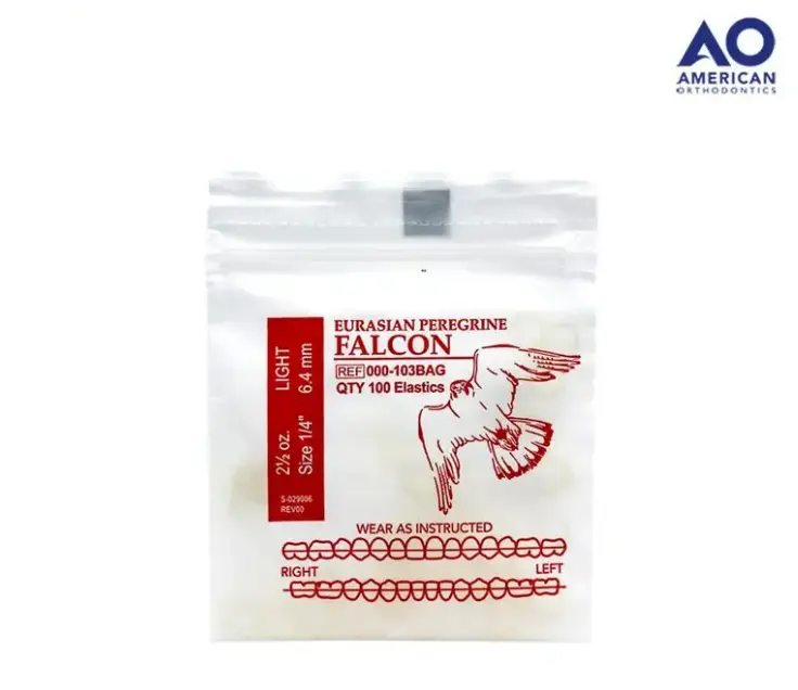[AO000-103] LIGAS INTRAORALES 2.5oz. 1/4 FALCON AO