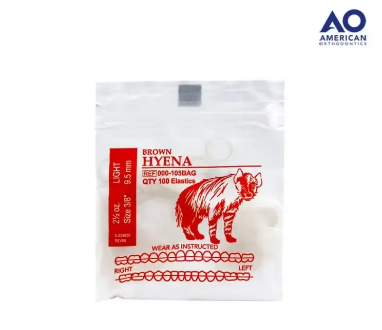[AO000-105] LIGAS INTRAORALES 2.5oz. 3/8 HYENA AO