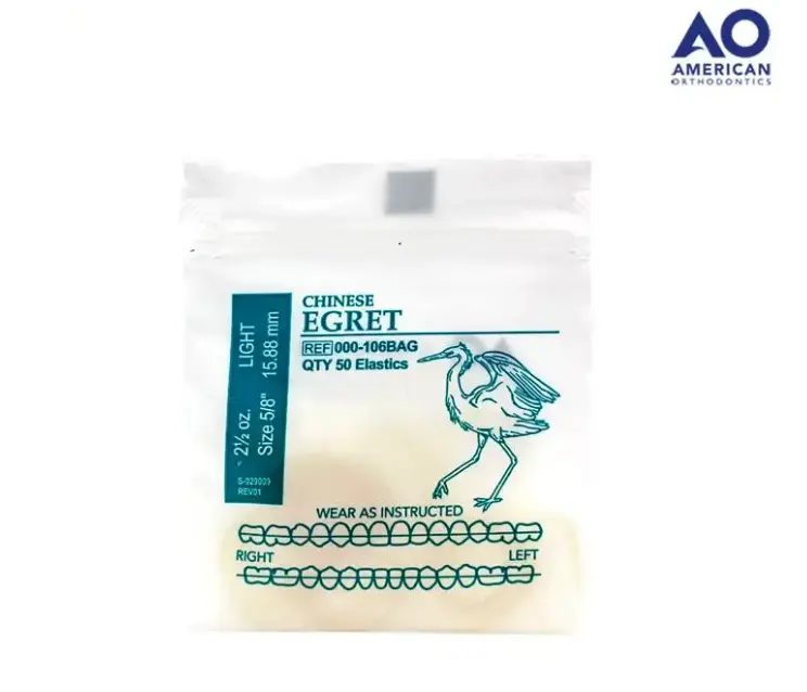 [AO000-106] LIGAS INTRAORALES 2.5oz. 5/8 EGRET AO