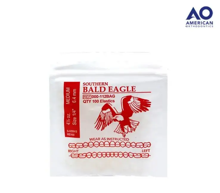 [AO000-112] LIGAS INTRAORALES 4.5oz. 1/4 BALD EAGLE AO