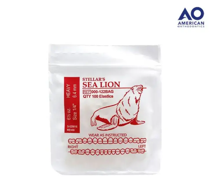 [AO000-122] LIGAS INTRAORALES 6.5oz.1/4 SEA LION AO