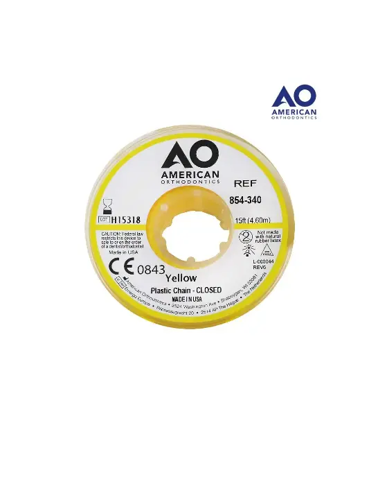 [AO28854-341] CADENA SHORT YELLOW AO