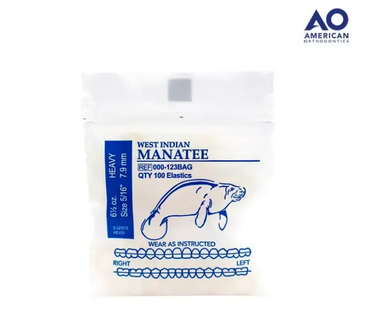 [AO000-123] LIGAS INTRAORALES 6.5oz. 5/16 MANATEE AO