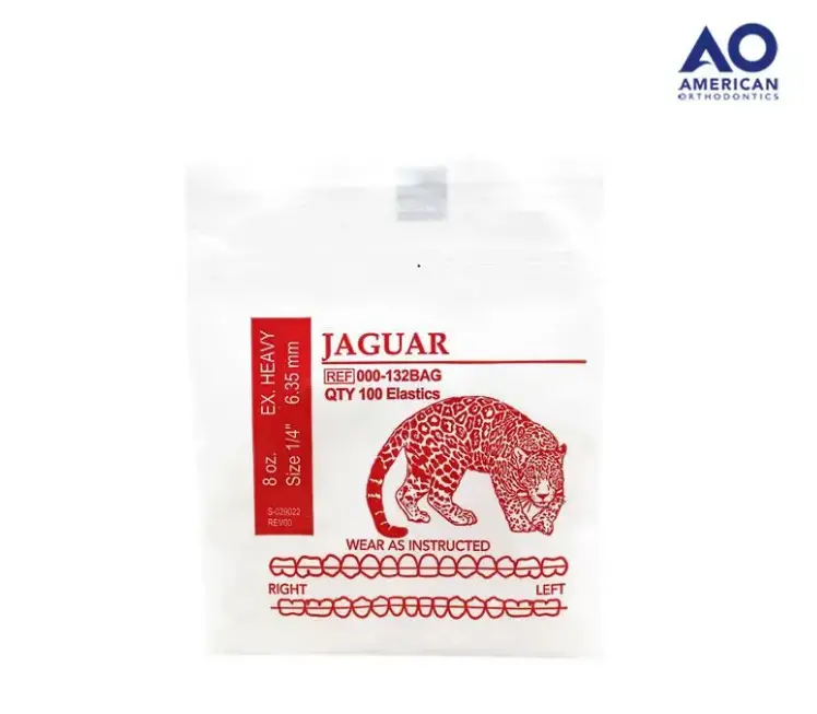 [AO000-132] LIGAS EXTRAORALES 8oz 1/4 JAGUAR AO