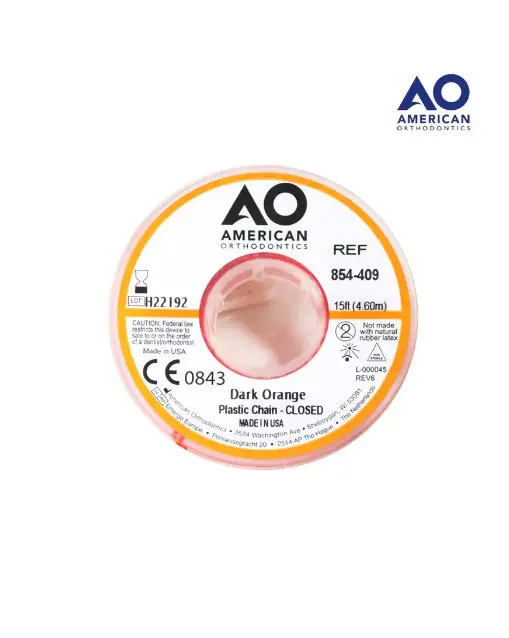[AO08854-411] CADENA LONG DARK ORANGE AO