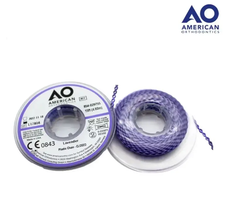 CADENA CLOSED LAVENDER AMERICAN ORTHODONTIC