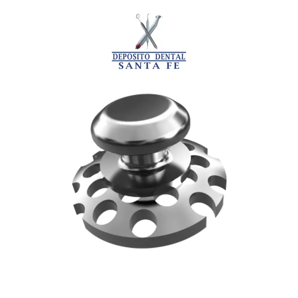 [SCA-ACC001] BOTON LINGUAL CON AGUJEROS C/10 ALL WHITE 