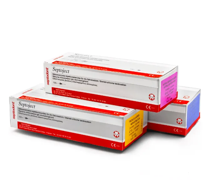 [COA-SEP011] AGUJA C/100 SEPTOJECT (27 LARGA)