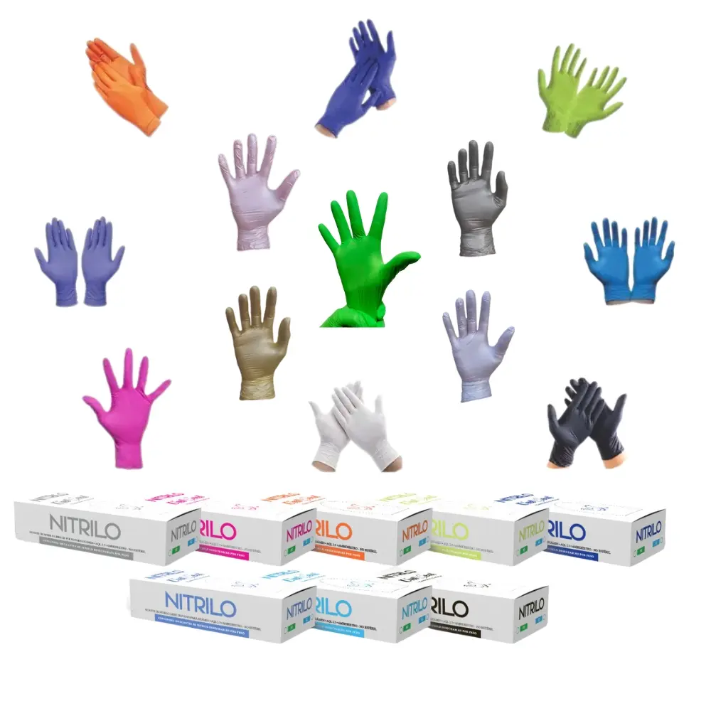 GUANTES NITRILO UNISEAL (S, verde)