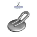 BOTON LINGUAL CON LAZO DE TRACCION C15-11 C/10 ALL WHITE