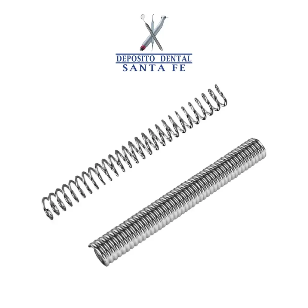 RESORTE ABIERTO NI TI (OPEN COIL) 0.10 X 0.30 C/2 ALL WHITE