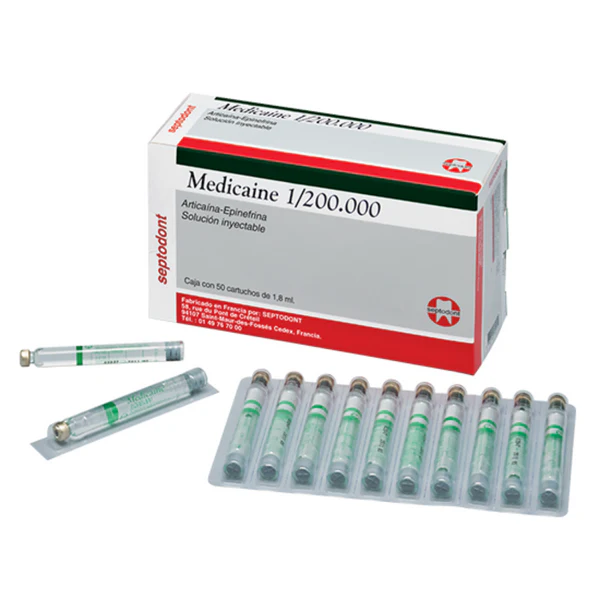 [1a00453765] MEDICAINE 1.200 SEPTODONT C/50 COA 