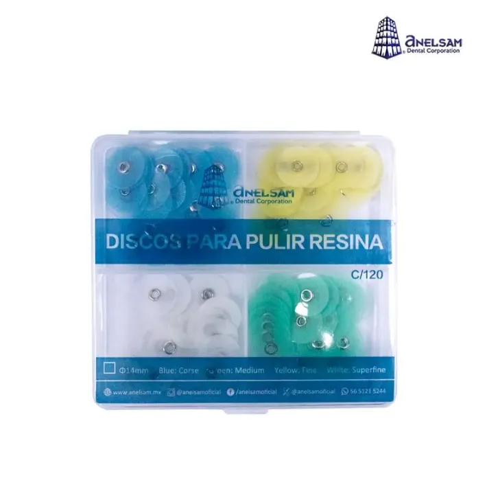 KIT DE PULIDO SISTEMA TIPO SOFLEX C/120 ANELSAM