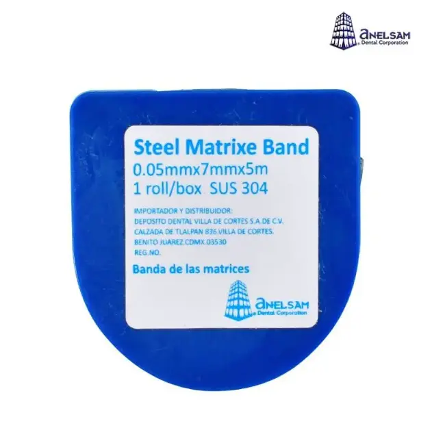 BANDA MATRIZ ROLLO 5 M. .05 X 7 MM. ANELSAM 