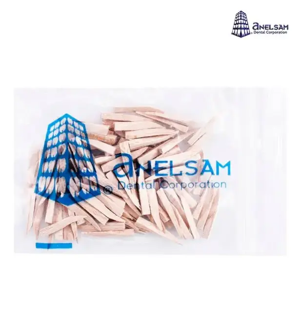 CUÑAS DE MADERA CON 100 ANELSAM