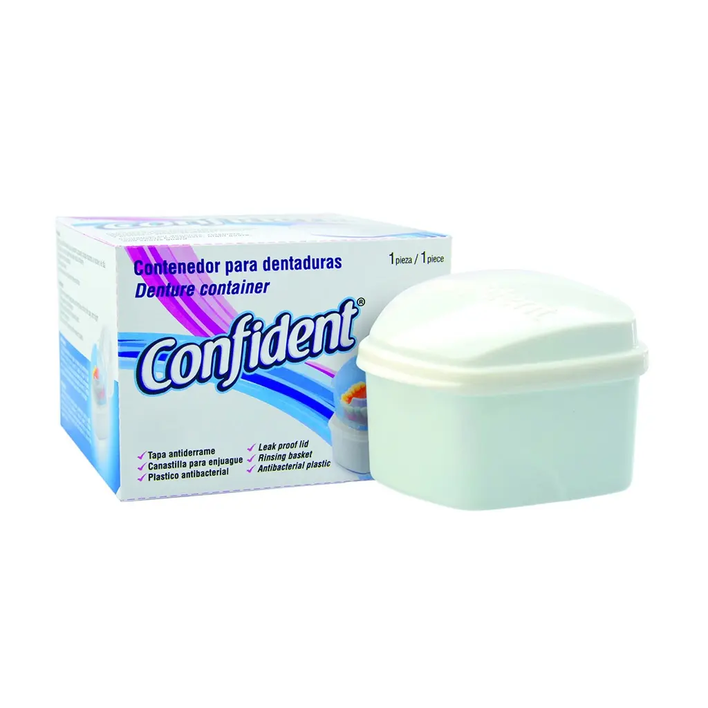 [147-0030] CONTENEDOR PARA DENTADURAS CONFIDENT MDC 0030
