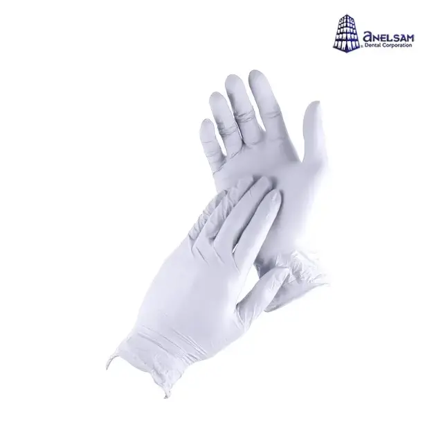 GUANTES LATEX LIBRE DE POLVO ANELSAM (XS)
