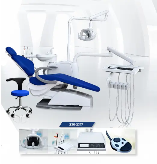 UNIDAD DENTAL FUSSION 2317 MDC  (ROJO)